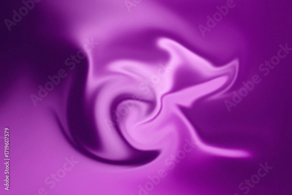 Fototapeta Abstract purple swirl with smooth gradients creates a dreamy and artistic effect