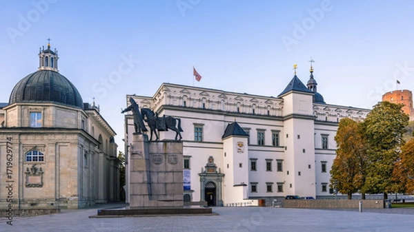 Fototapeta The Cathedral Basilica of St Stanislaus and St Ladislaus of Vilnius, Lithuania