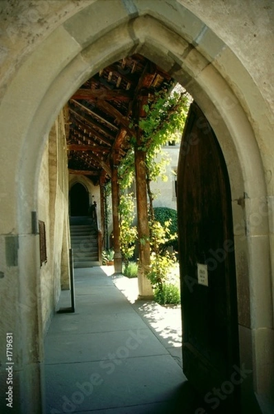 Obraz alter hinterhof