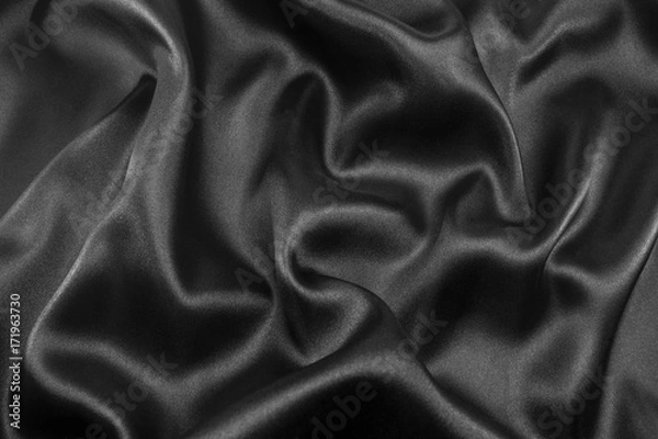 Fototapeta abstract background luxury cloth or liquid wave or wavy folds