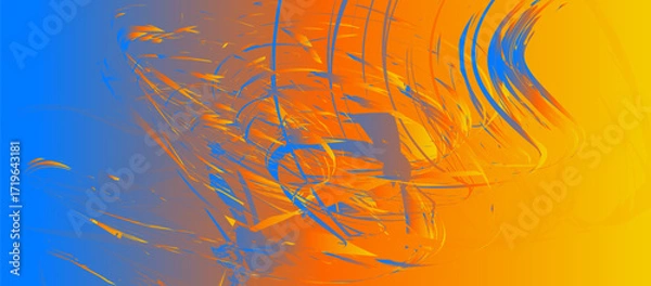 Fototapeta Abstract grunge background with space.