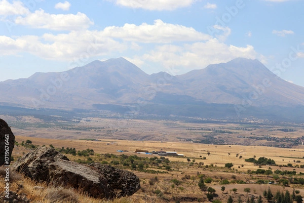 Obraz Hasan Mountain from far away