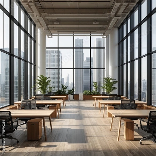 Obraz architectural Generative AI