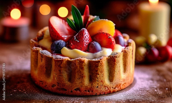 Fototapeta クリスマスケーキ