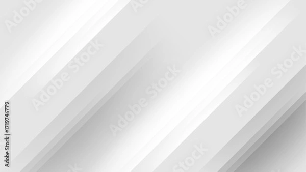 Fototapeta Displays a gray and white striped abstract background design.