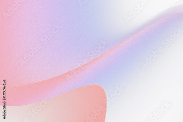 Fototapeta Abstract digital art with flowing red and purple hues and gentle light effects