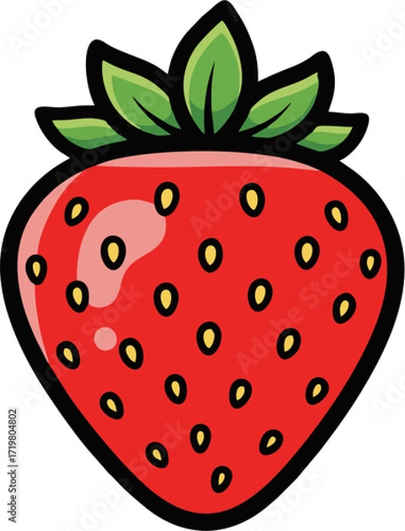 Obraz Strawberry Vector