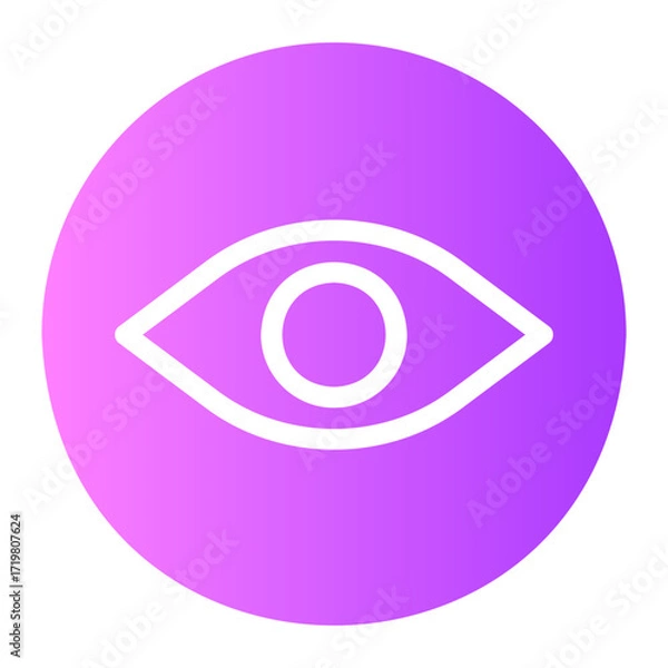 Fototapeta show gradient icon