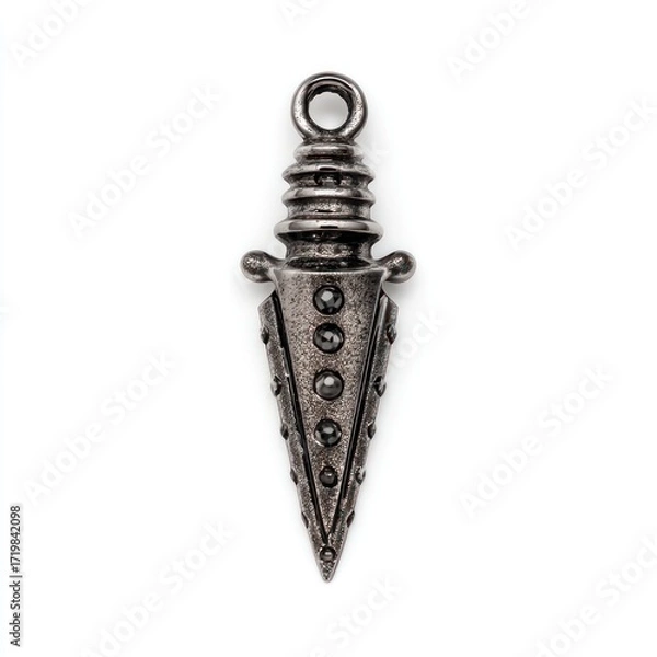 Obraz Detailed metal dagger pendant