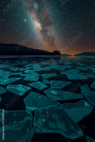 Fototapeta Enchanted Twilight Dreamscape