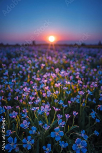 Fototapeta Enchanted Twilight Dreamscape