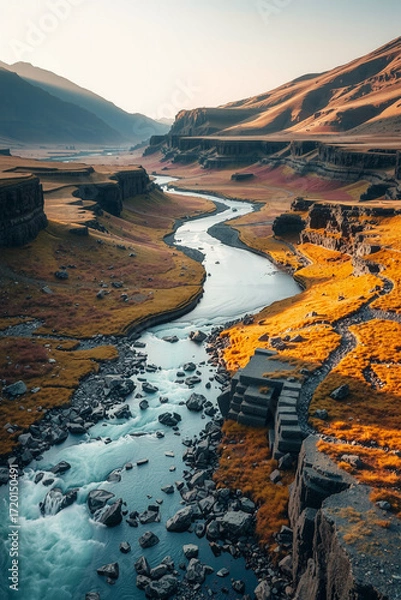 Fototapeta Mystical Valleys of Eternal Wonder