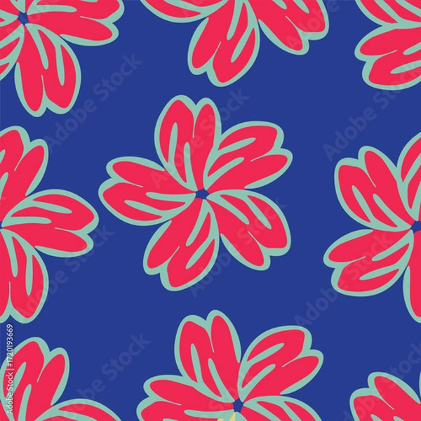 Obraz seamless floral pattern