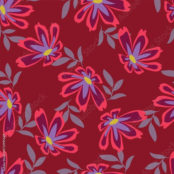 Obraz seamless floral pattern