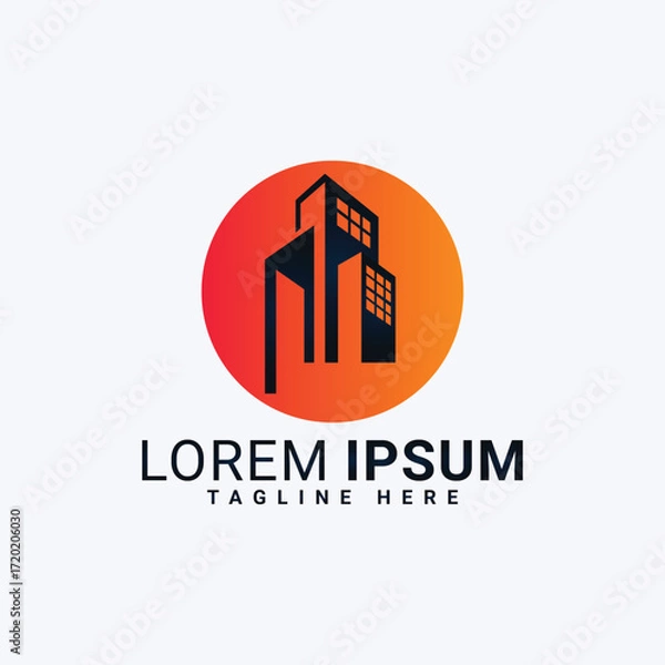 Obraz 11.eps bilding vector logo design 