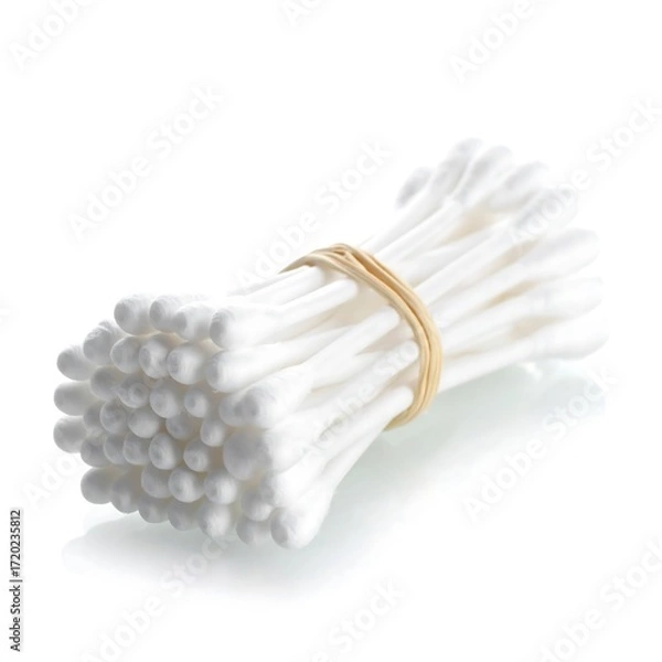 Fototapeta A bundle of cotton swabs