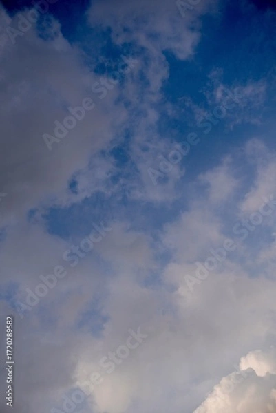 Obraz clouds with hue in the sky