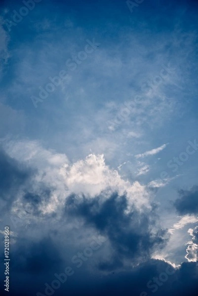 Fototapeta sky and clouds