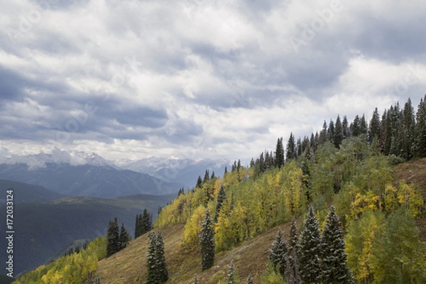 Obraz Fall and Winter Overlook