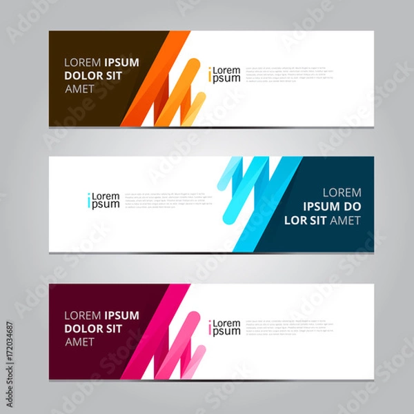 Fototapeta Vector design Banner background.