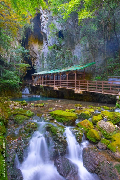 Obraz 秋芳洞の入口