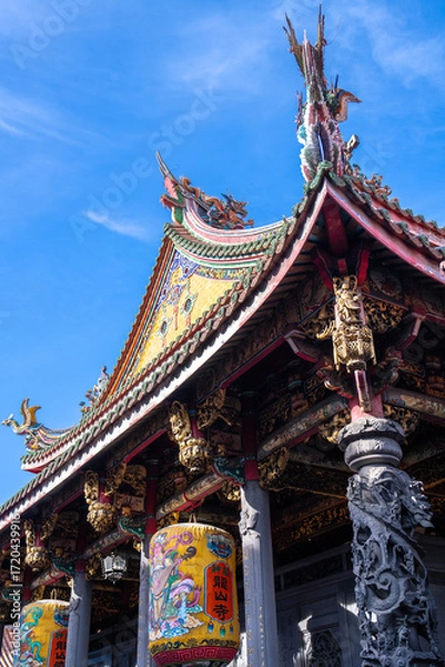 Fototapeta 艋舺龍山寺