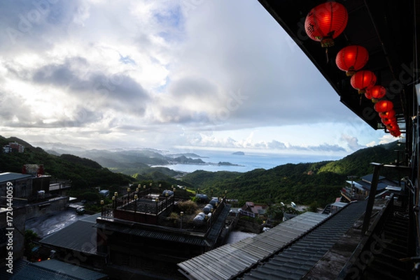 Fototapeta 台湾の九份