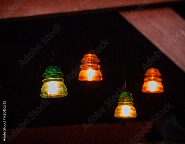 Obraz Glass Insulator lights