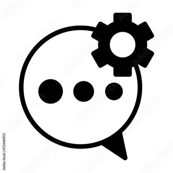 Fototapeta Customer Support Vector Icon