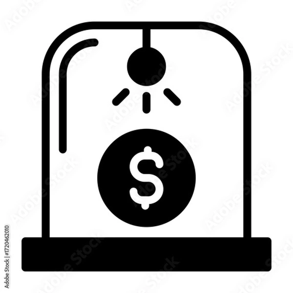 Fototapeta Incubator Accelerator Vector Icon