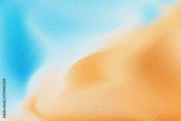 Obraz Blue Orange Gradient Abstract Background Texture Design
