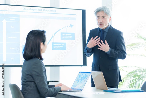 Obraz ビジネス　研修　OJT　教育