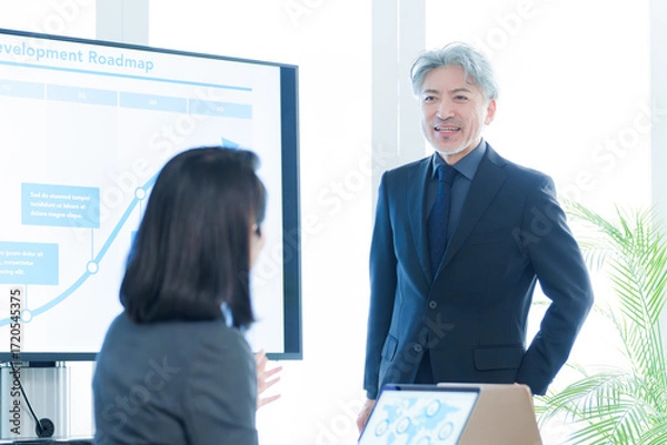 Obraz ビジネス　研修　OJT　教育
