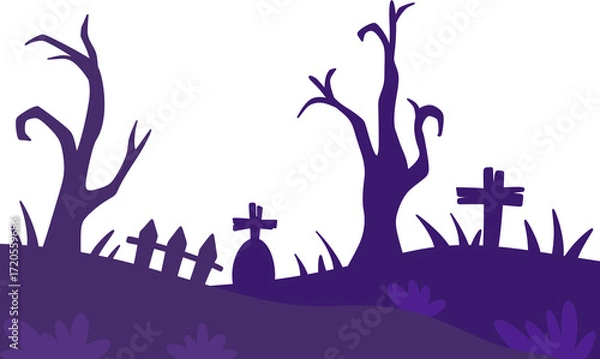 Obraz Halloween illust