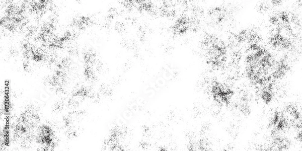 Fototapeta Abstract Black and White Grunge Distressed Texture Background Overlay