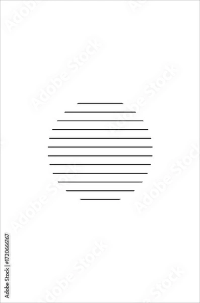 Obraz abstract background with blue lines