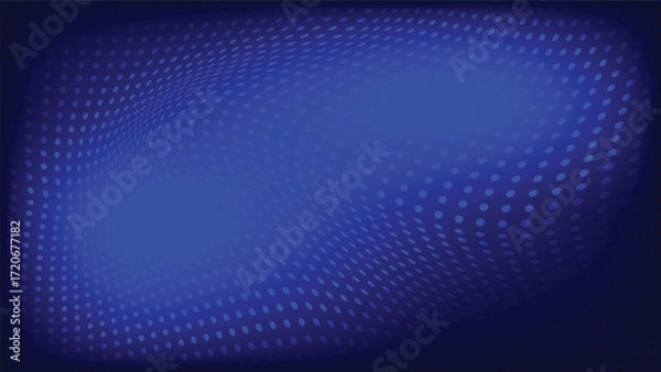 Fototapeta abstract blue background with color gradient and dots texture