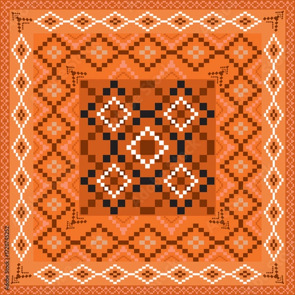 Obraz knitted fabric texture