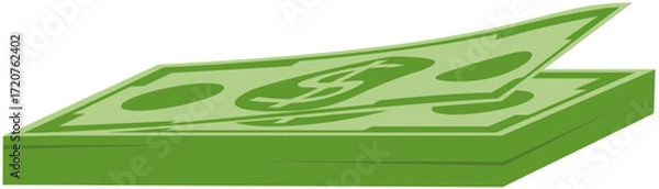 Obraz Dollar Money Vector Illustration