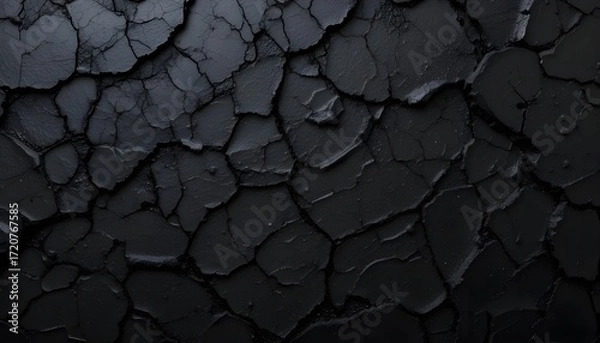 Fototapeta Dark Black Texture Background for Modern Design and Creative Projects