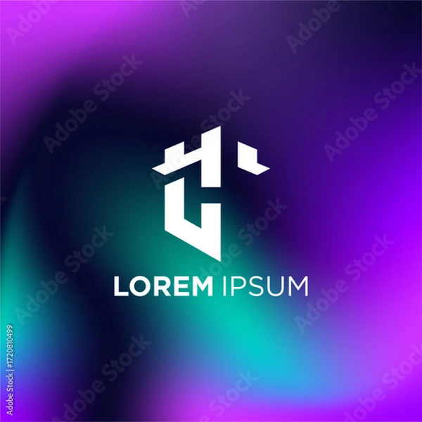 Obraz C Castle modern logo design ideas