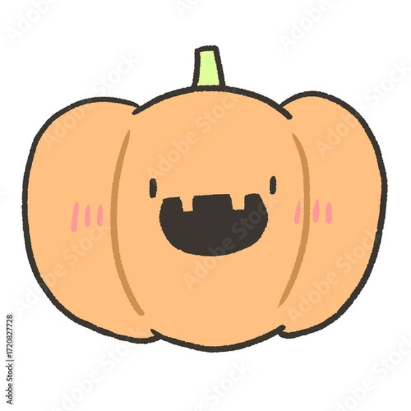 Fototapeta 笑顔のジャックオランタン