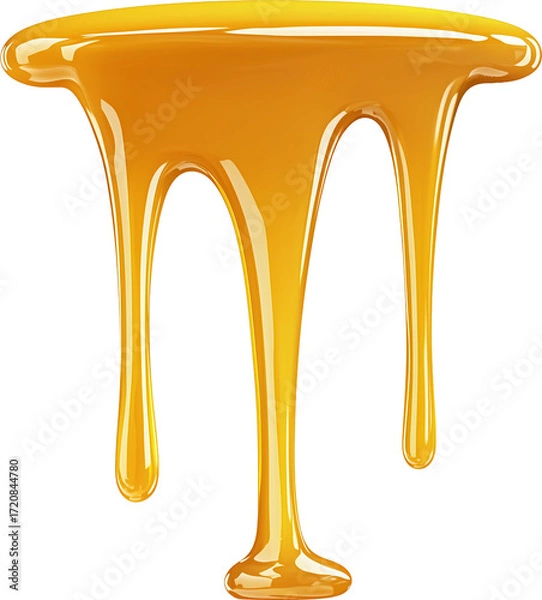 Obraz 꿀, 흐르는, 3d