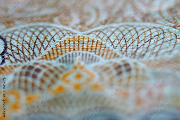 Fototapeta Intricate Pattern Design with Soft Colors and Fine Details