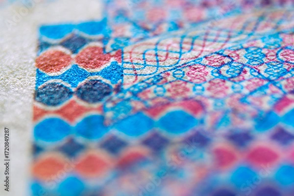 Fototapeta Abstract Colorful Patterns with Textures and Vibrant Hues