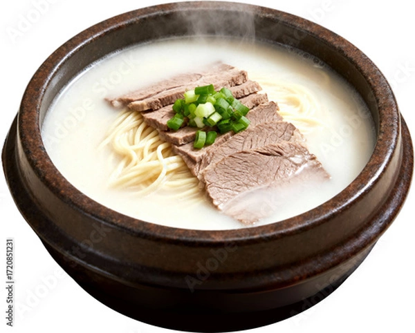 Obraz 뜨거운설렁탕뚝배기요리