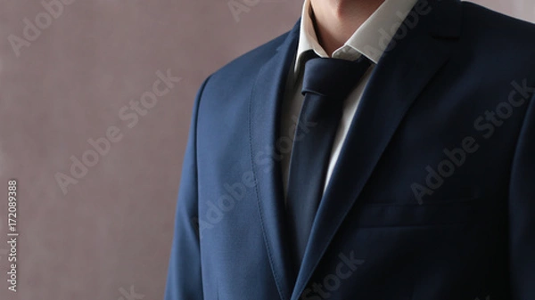 Obraz Detail closeup - jacket men's