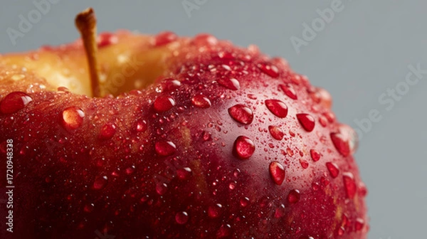 Obraz Full and juicy red apples