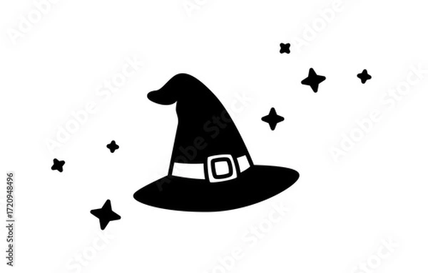 Obraz Hexenhut zu Halloween