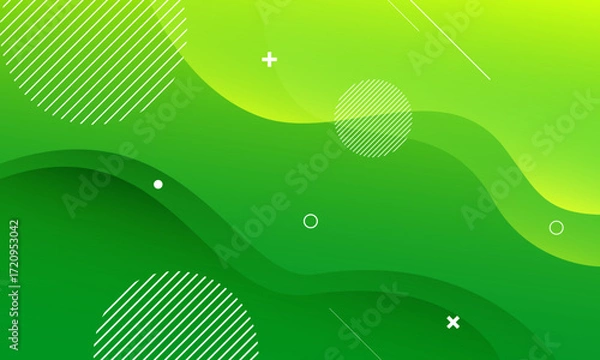 Fototapeta Abstract green liquid background. Eps10 vector